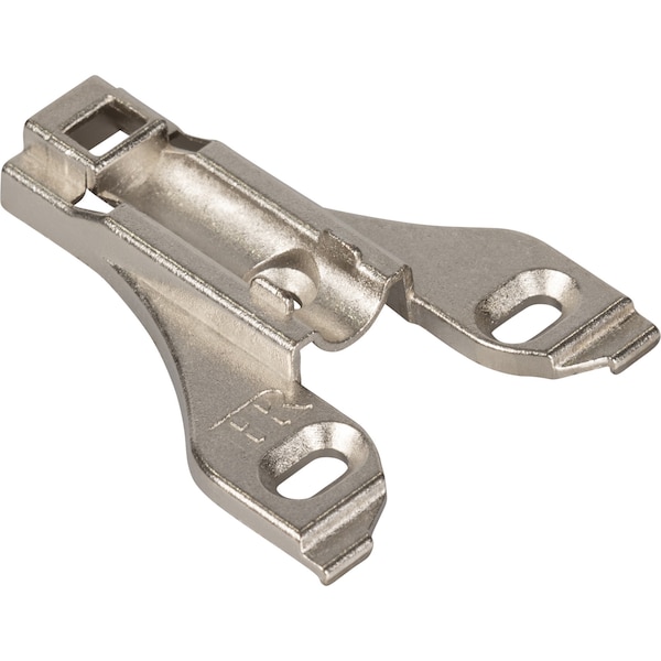 Hardware Resources Heavy Duty 3 mm Non-Cam Adj Zinc Die Cast Plate for 700, 725, 900 and 1750 Series Euro Hinges 600.3454.65 - main